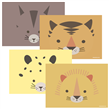 Individuales Animalitos Safari 8u
